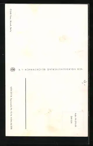 AK Schauspieler Hans Klering mit Zigarre