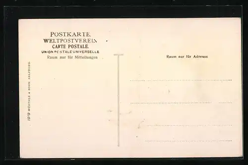 AK Innsbruck, Partie an der Hofkirche