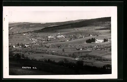 AK Kasten, Ortsansicht aus der Vogelschau