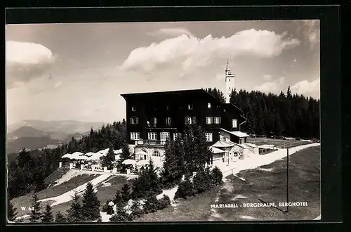 AK Mariazell, Bürgeralpe und Berghotel