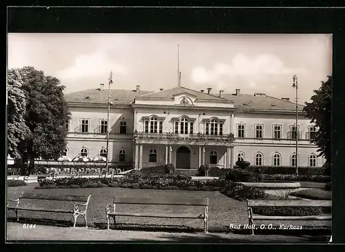 AK Bad Hall, Kurhaus mit Anlage