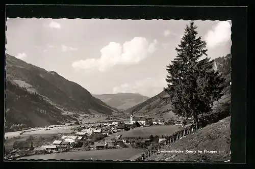 AK Rauris i. Pinzgau, Ortsansicht mit Kirche