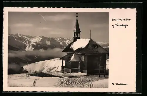 AK Zell am See, Schmittenhöhe g. Venediger