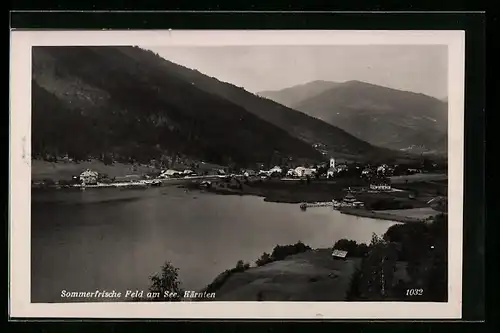 AK Feld am See, Blick auf die Sommerfrische