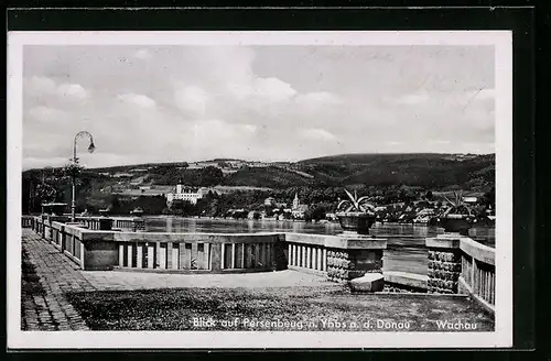 AK Ybbs a. d. Donau, Blick auf Persenbeug