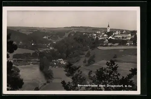 AK Stadt Drosendorf, Gesamtansicht