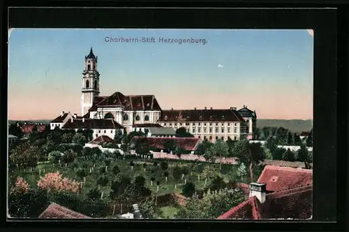 AK Herzogenburg, Blick zum Chorherrn-Stift