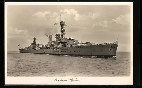 AK Kreuzer Emden der Kriegsmarine