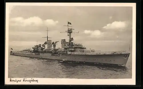 AK Kreuzer Königsberg, Kriegsmarine