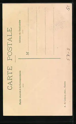 AK Fête des Narcisses, Mai 1907, Narcisse Mlle Cortèz, Blumentag