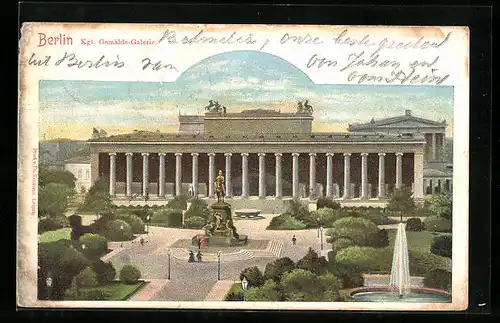 AK Berlin, Königliche Gemälde-Galerie