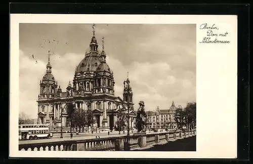 AK Berlin, Dom mit Schlossterrasse