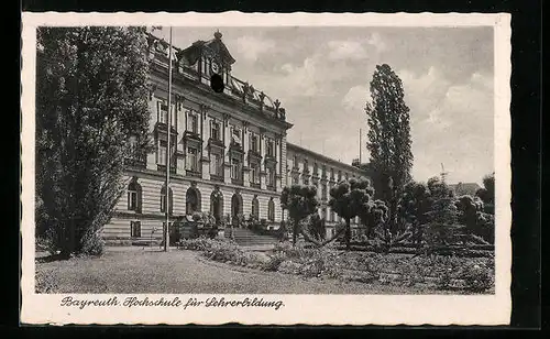 AK Bayreuth, Hochschule für Lehrerbildung