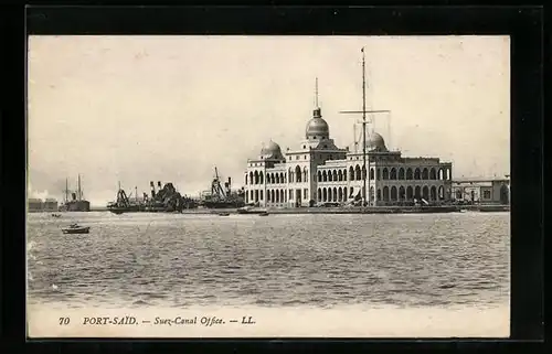 AK Port-Said, Bureaux de la Cie du Canal de Suez