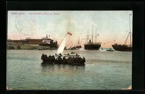AK Port Said, Navigation dans le Canal
