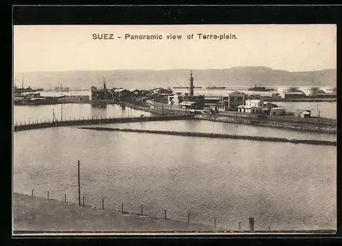 AK Suez, Panoramic View of Terre-plein