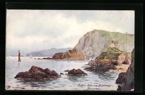 Künstler-AK Raphael Tuck & Sons Nr. 6280: Ilfracombe, Lantern Hill and Hillsborough