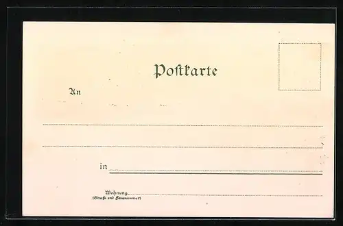 Lithographie Sindringen, Ortsansicht aus der Vogelschau