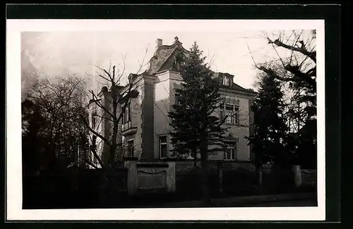 AK Dresden-Klotzsche, Haus König-Albert-Platz 1 ca. 1930