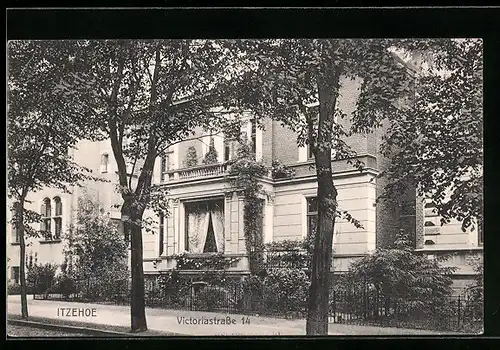 AK Itzehoe, Haus in der Victoriastrasse 14