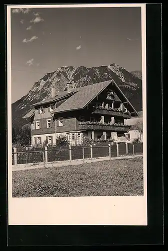 AK Oberstdorf i. Allgäu, Hotel Haus Erika