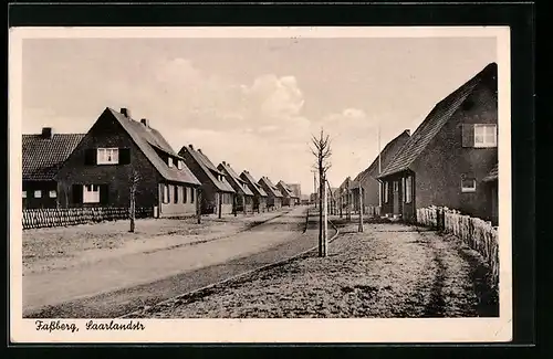 AK Fassberg, Partie in der Saarlandstrasse