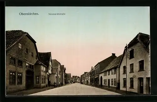 AK Obernkirchen, Partie in der Neumarktstrasse