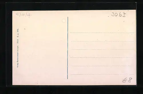 AK Obernkirchen, Partie in der Neumarktstrasse