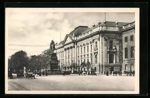 AK Berlin, Unter den Linden, Königliche Blibliothek