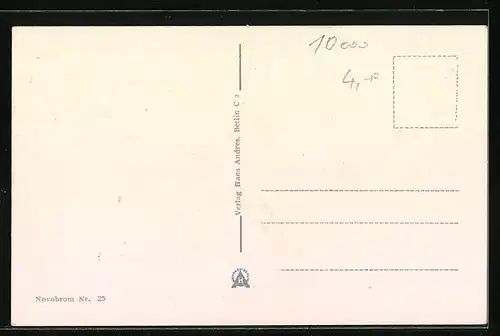 AK Berlin, Unter den Linden, Strassenpartie