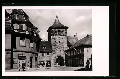 AK Lichtenfels, Partie am Bamberger Tor