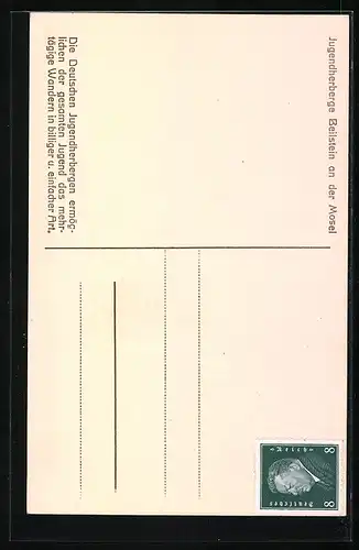 AK Beilstein an der Mosel, Jugendherberge