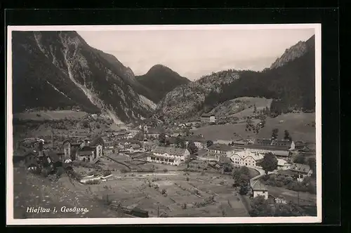 AK Hieflau i. Gesäuse, Ortspartie