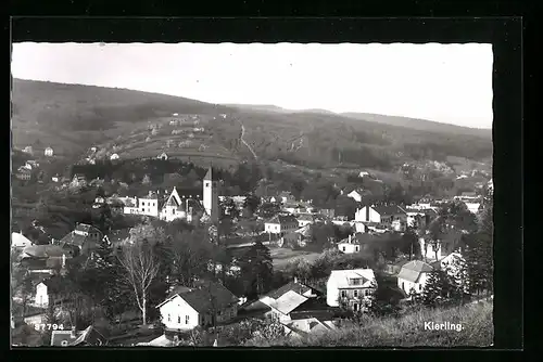 AK Kierling, Teilansicht mit Kirche