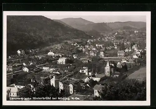 AK Hinterbrühl bei Mödling, Teilansicht