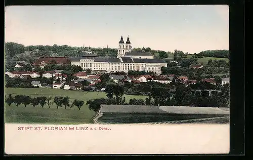 AK St. Florian, Blick auf Stift St. Florian