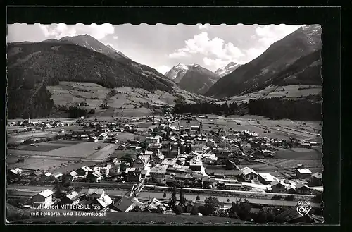 AK Mittersill /Pzg., Ortsansicht mit Felbertal und Tauernkogel