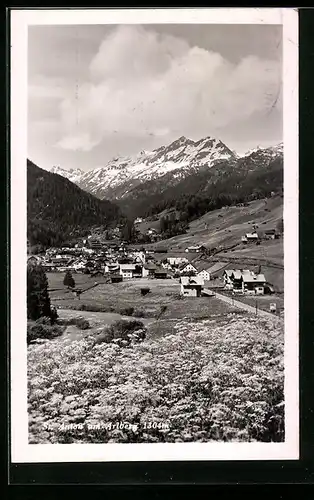 AK St. Anton, Ortsansicht am Arlberg