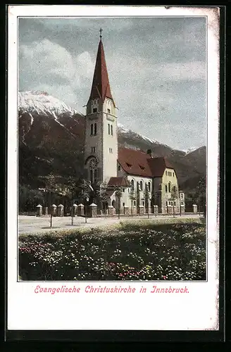 AK Innsbruck, Evangelische Christuskirche