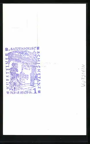 AK Kufstein, Barometer der Weinstube Schiketanz