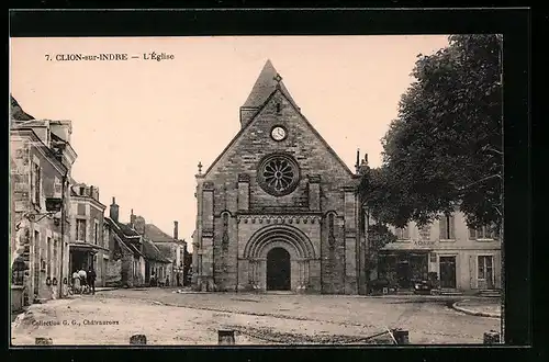 AK Clion-sur-Indre, L`Église