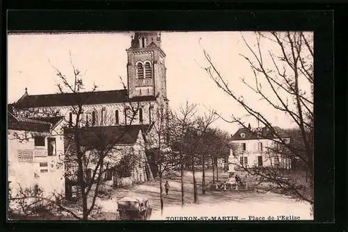 AK Tournon-St-Martin, Place d el`Eglise