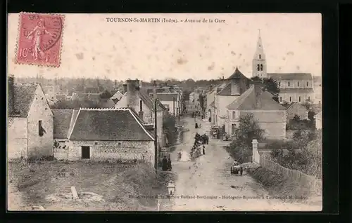AK Tournon-St-Martin, Avenue de la Gare