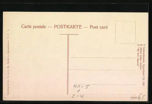 AK Reichspostdampfer König Albert, Nordd. Lloyd Bremen, Krähennest