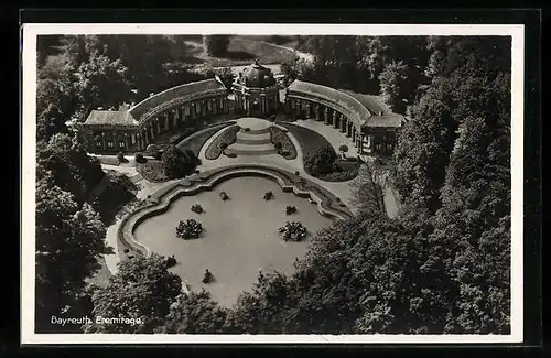 AK Bayreuth, Blick auf die Eremitage