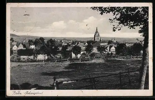 AK Brilon / Hochsauerland Blick auf den Ort