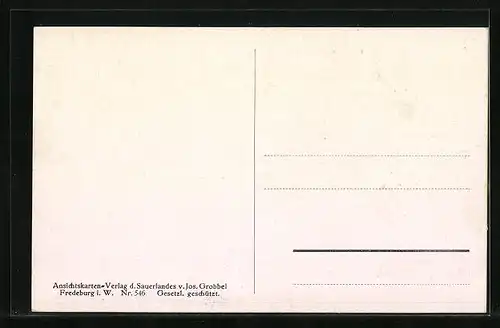 AK Olsberg / Hochsauerland, Blick auf den Luftkurort Olsberg