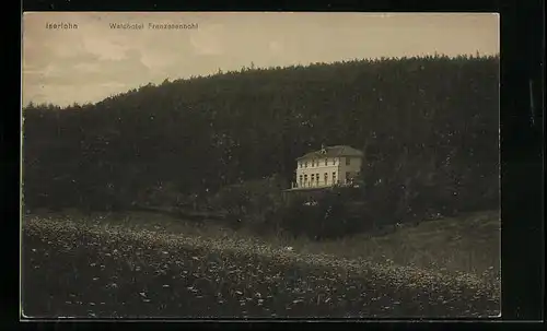 AK Iserlohn, Blick auf das Waldhotel Franzosenhohl
