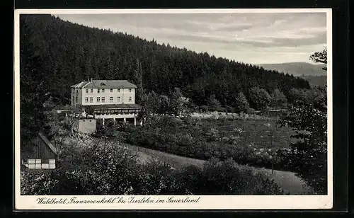AK Iserlohn / Sauerland, Waldhotel Franzosenhohl