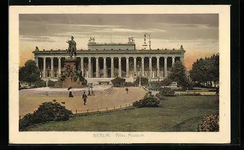 AK Berlin, Blick auf das Alte Museum